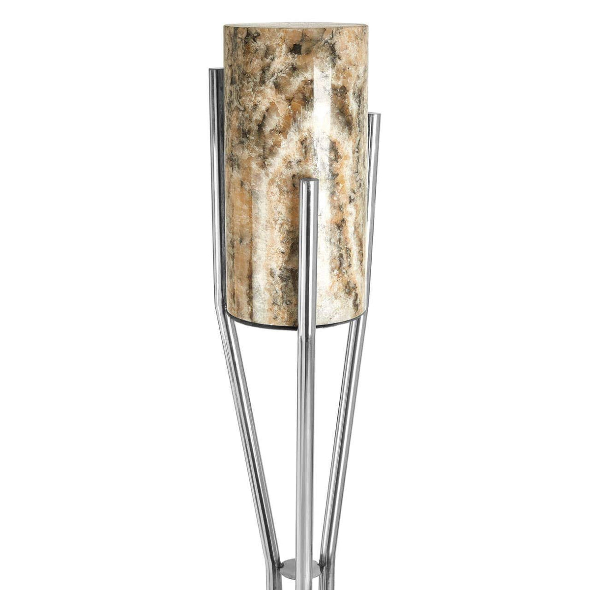 Relic Onyx Stone Floor Lamp.