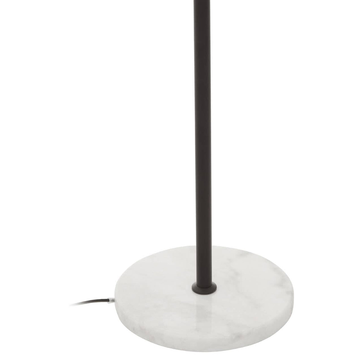 Revive Black Finish Metal Floor Lamp.