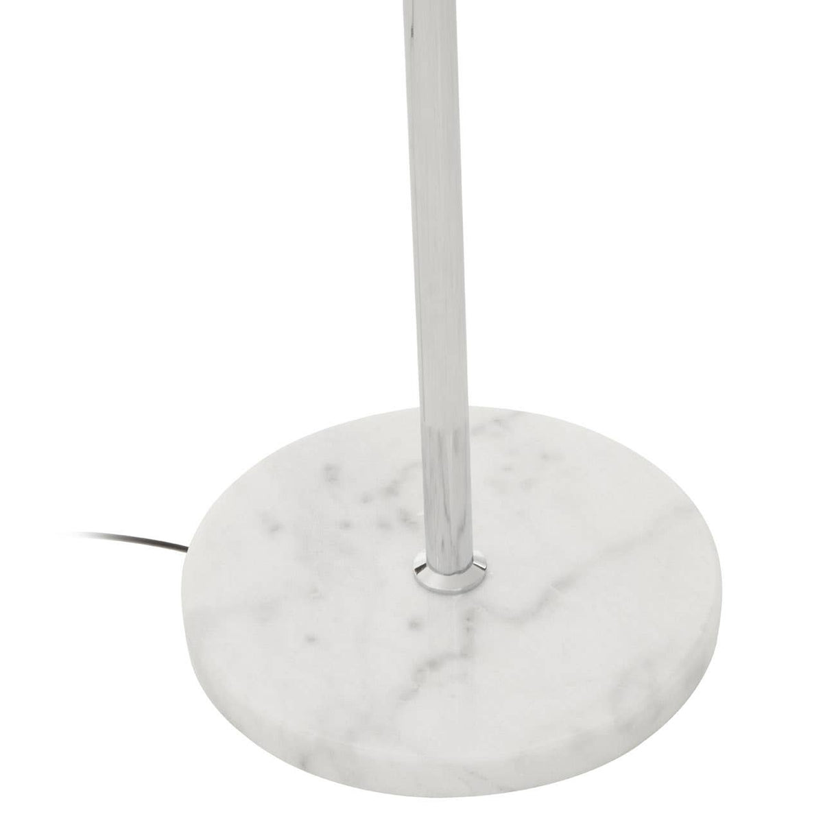 Revive Chrome Finish Metal Floor Lamp.