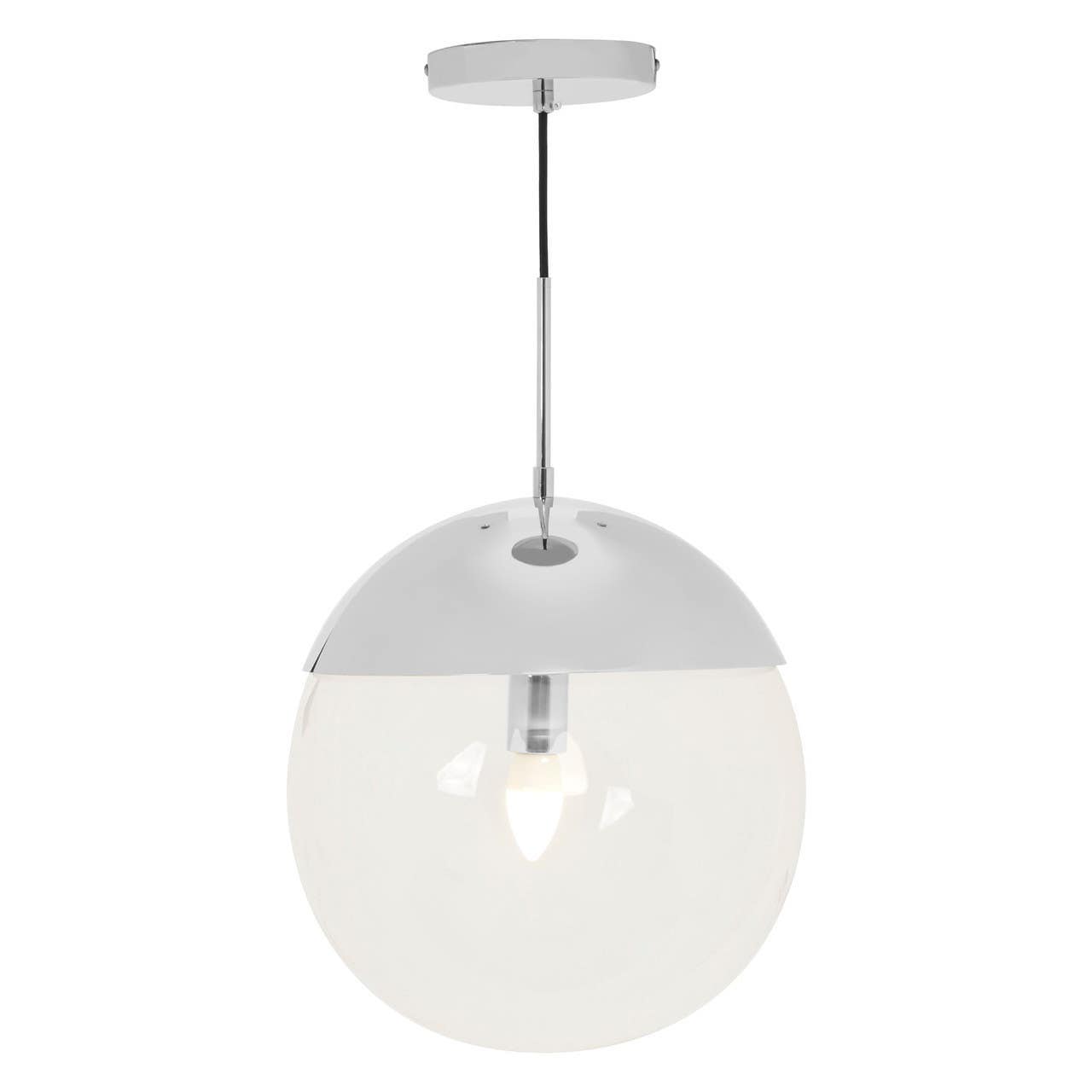 Noosa & Co. Lighting Revive Chrome Finish Pendant Light House of Isabella UK