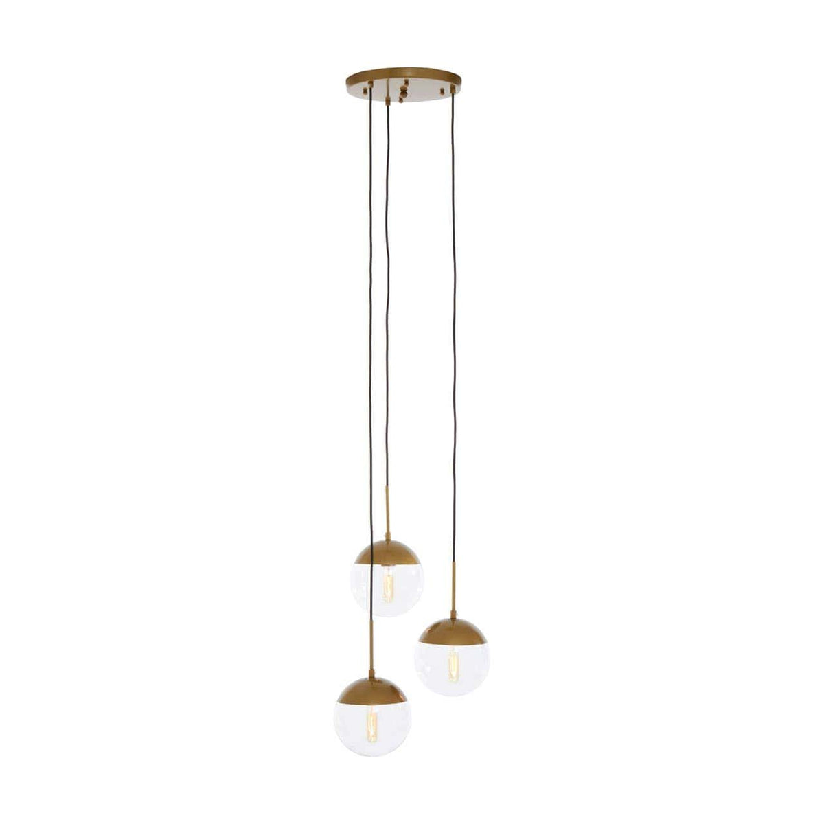 Revive Gold Finish Pendant Light.