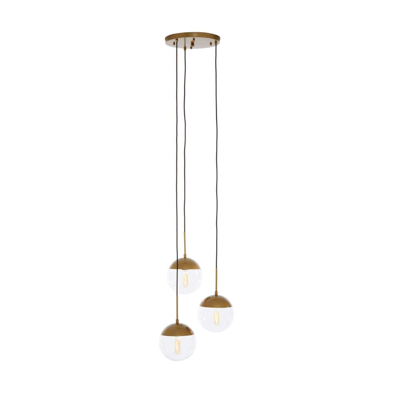 Noosa & Co. Lighting Revive Gold Finish Pendant Light House of Isabella UK