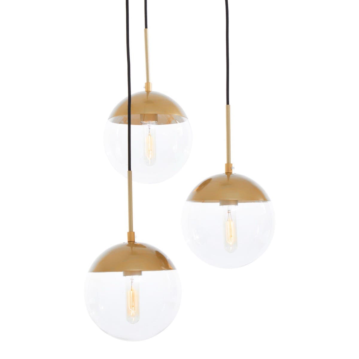 Noosa & Co. Lighting Revive Gold Finish Pendant Light House of Isabella UK