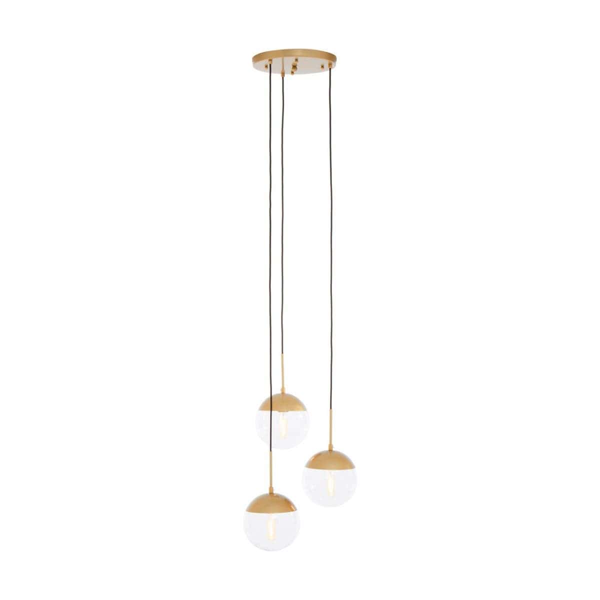 Noosa & Co. Lighting Revive Gold Finish Pendant Light House of Isabella UK