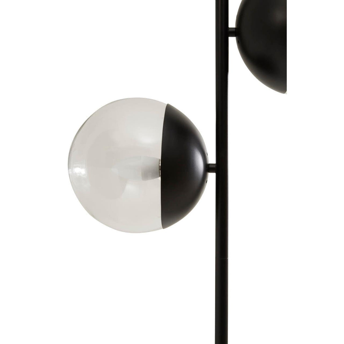 Revive Two Light Black Floor Lamp.