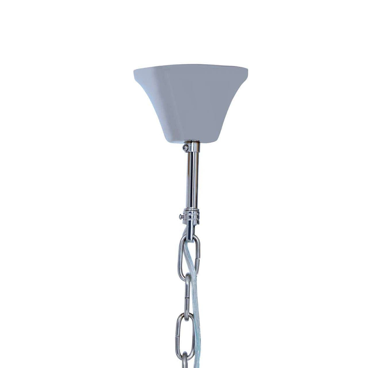 Salasco 3 Tier Nickel Finish Chandelier 38Cm.