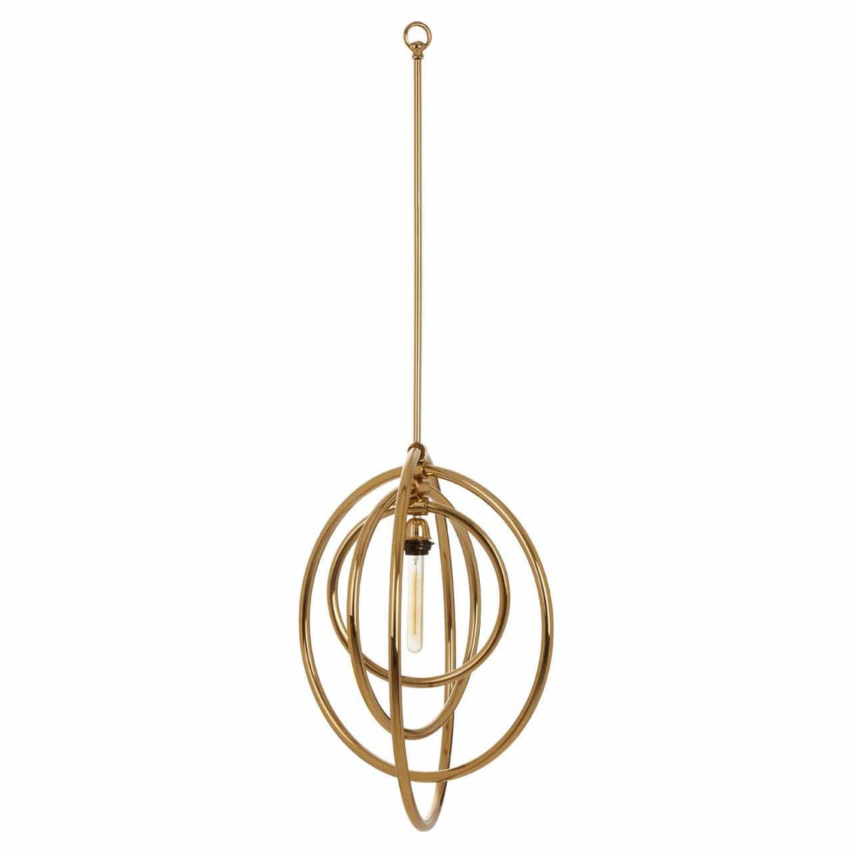 Skye Gold Finish Pendant Light.