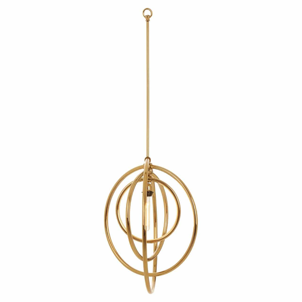 Skye Gold Finish Pendant Light.