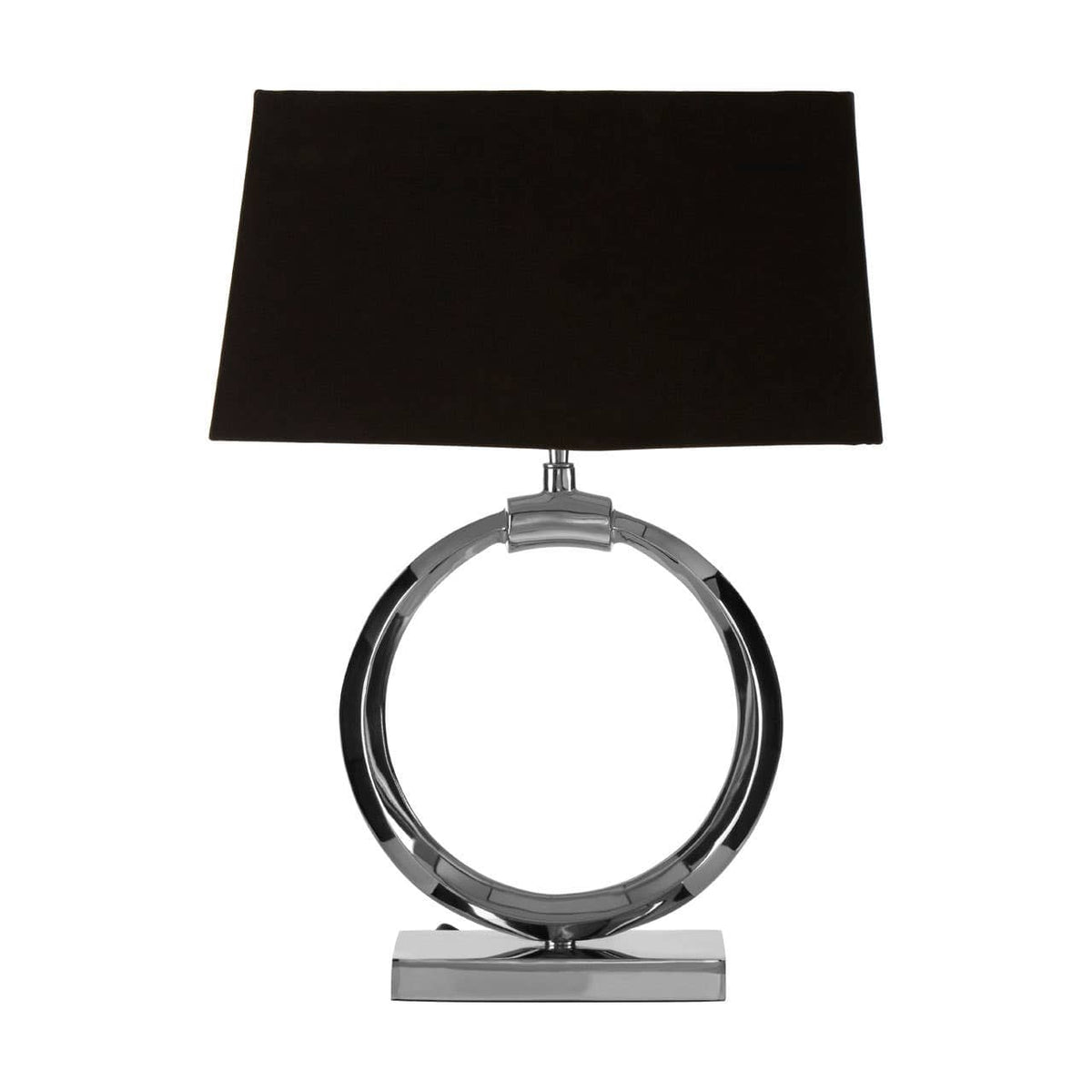 Skye Table Lamp With Single Ring Base.