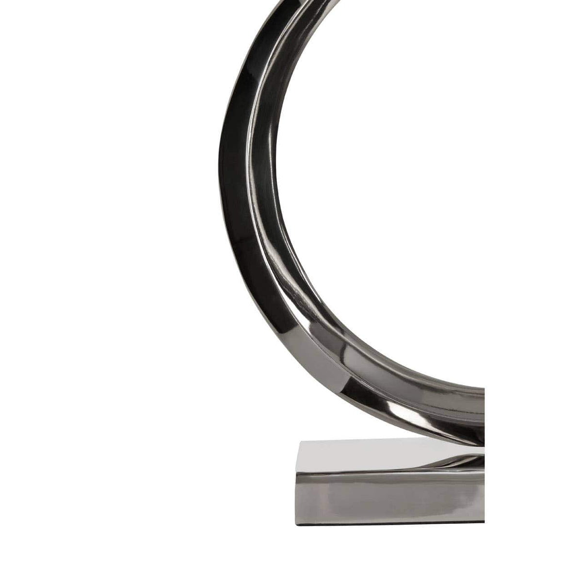 Skye Table Lamp With Single Ring Base.