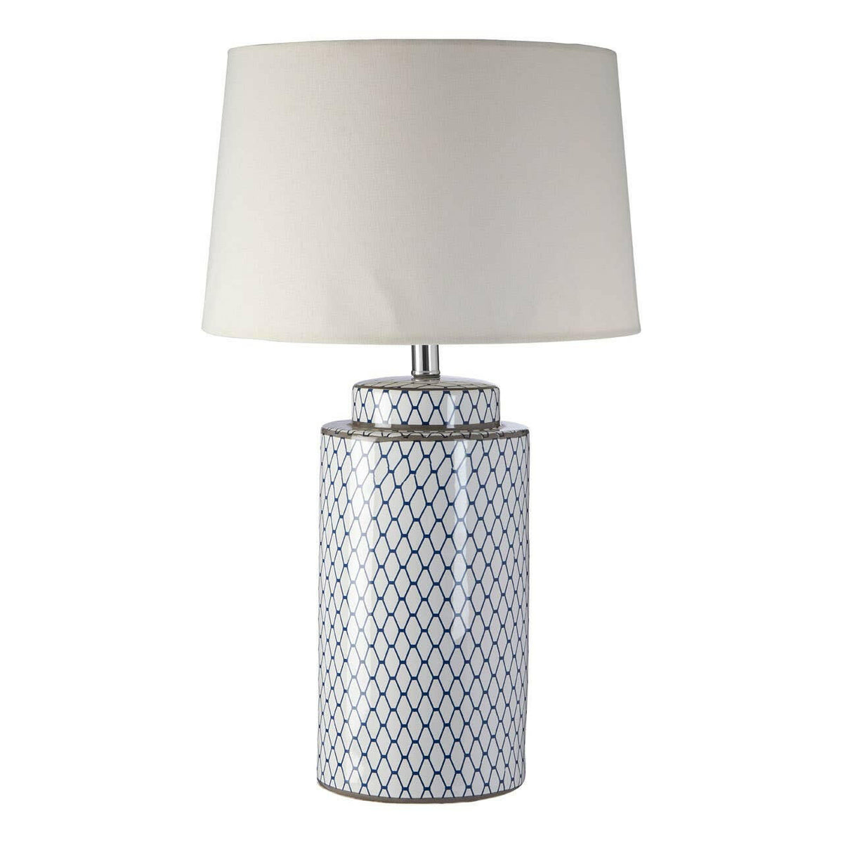 Sorino Ceramic Table Lamp And Cream Shade.