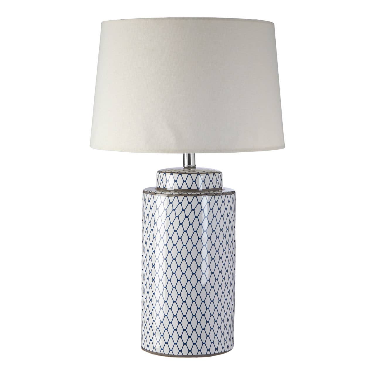 Noosa & Co. Lighting Sorino Ceramic Table Lamp And Cream Shade House of Isabella UK