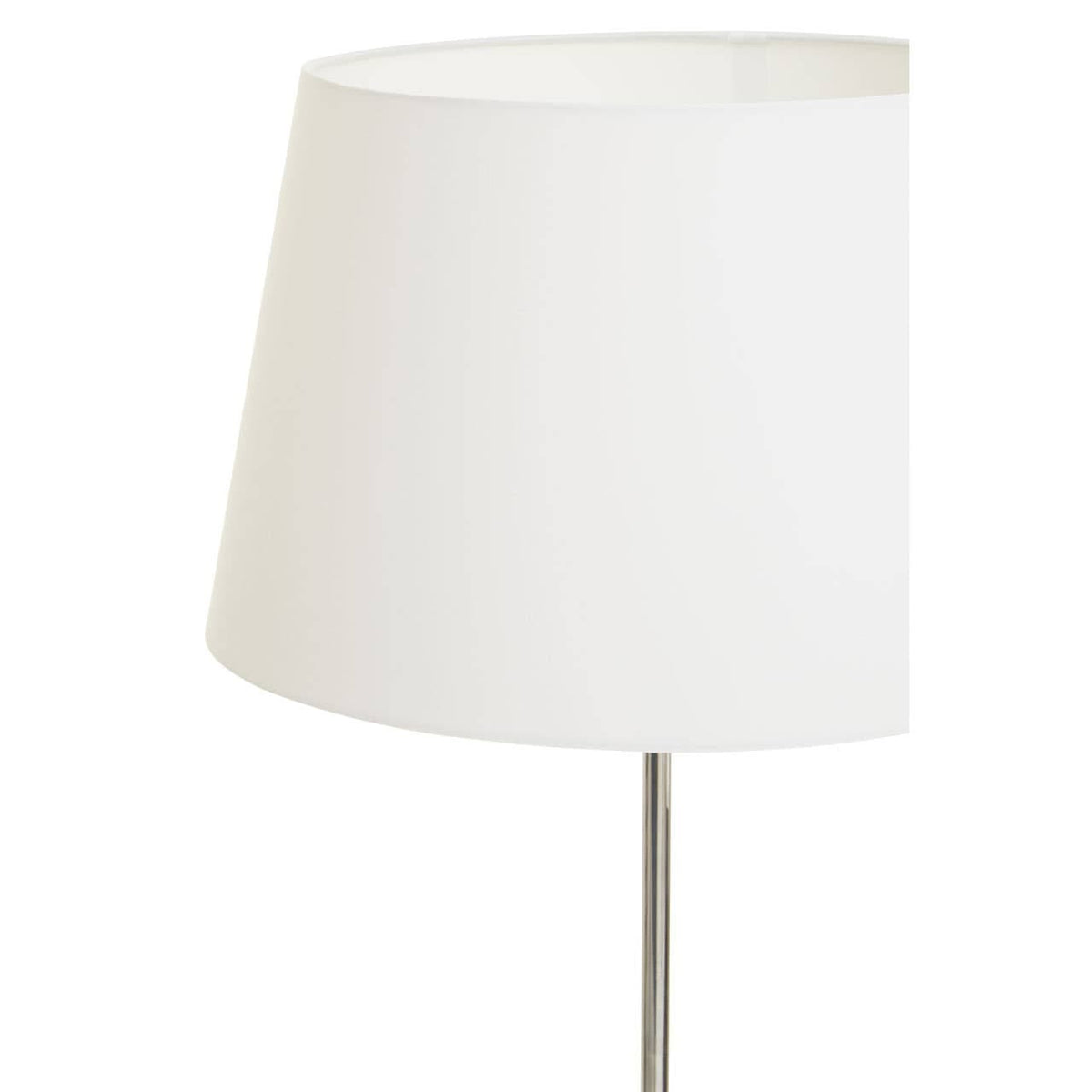 Stockholm Chrome Finish Tapered Table Lamp.