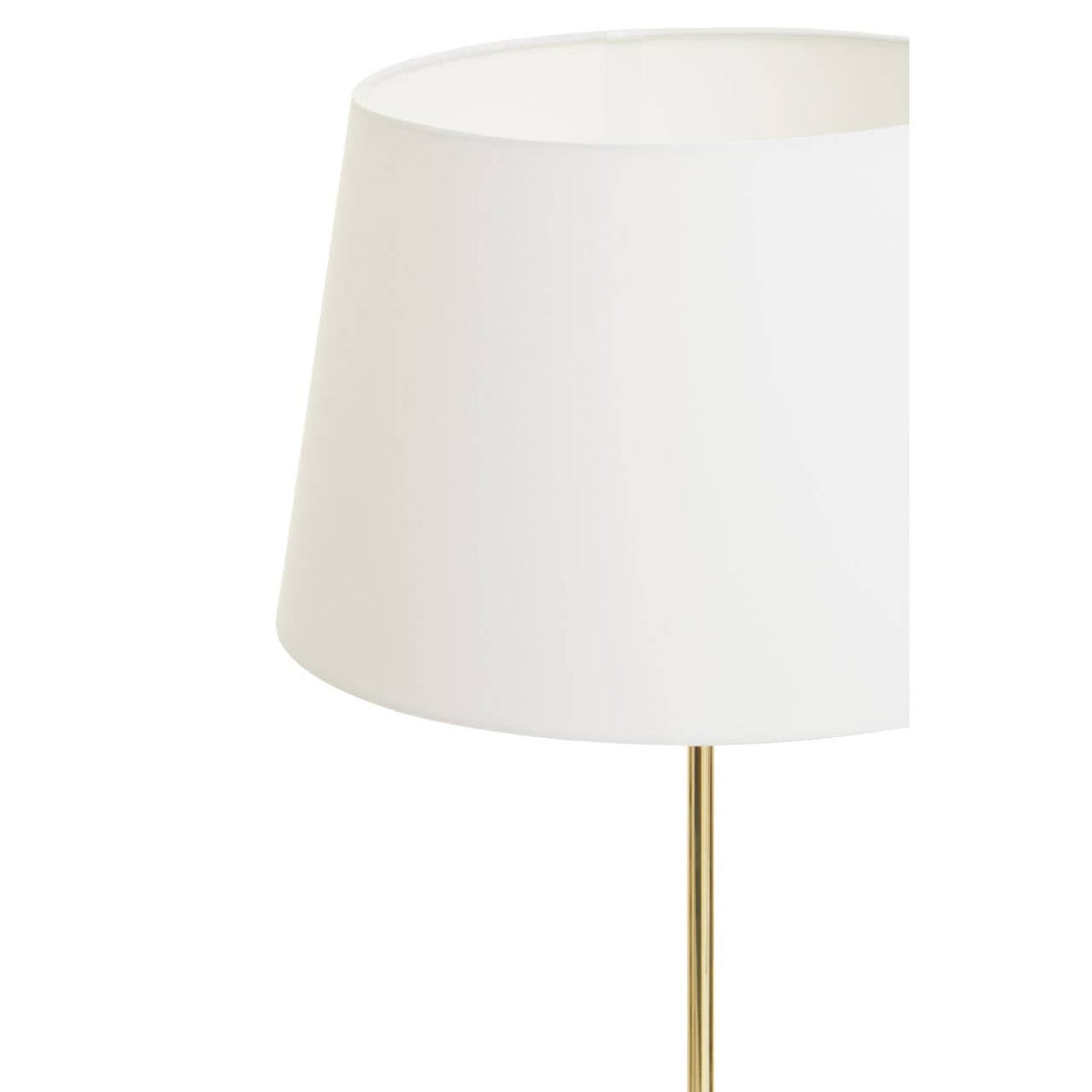 Stockholm Shiny Brass Tapered Table Lamp.