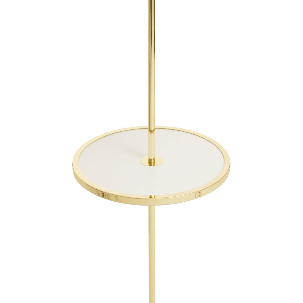 Stockholm Shiny Brass Tapered Table Lamp.