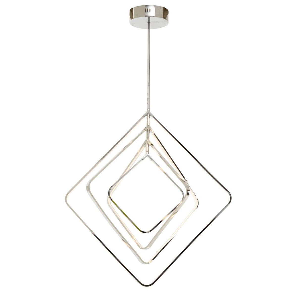 Trieste Large Angular Pendant Light.