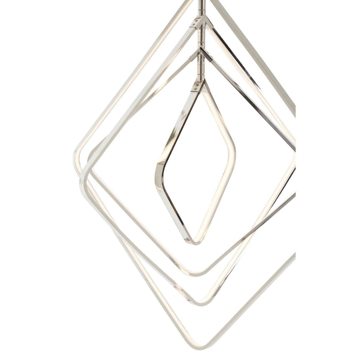 Trieste Large Angular Pendant Light.