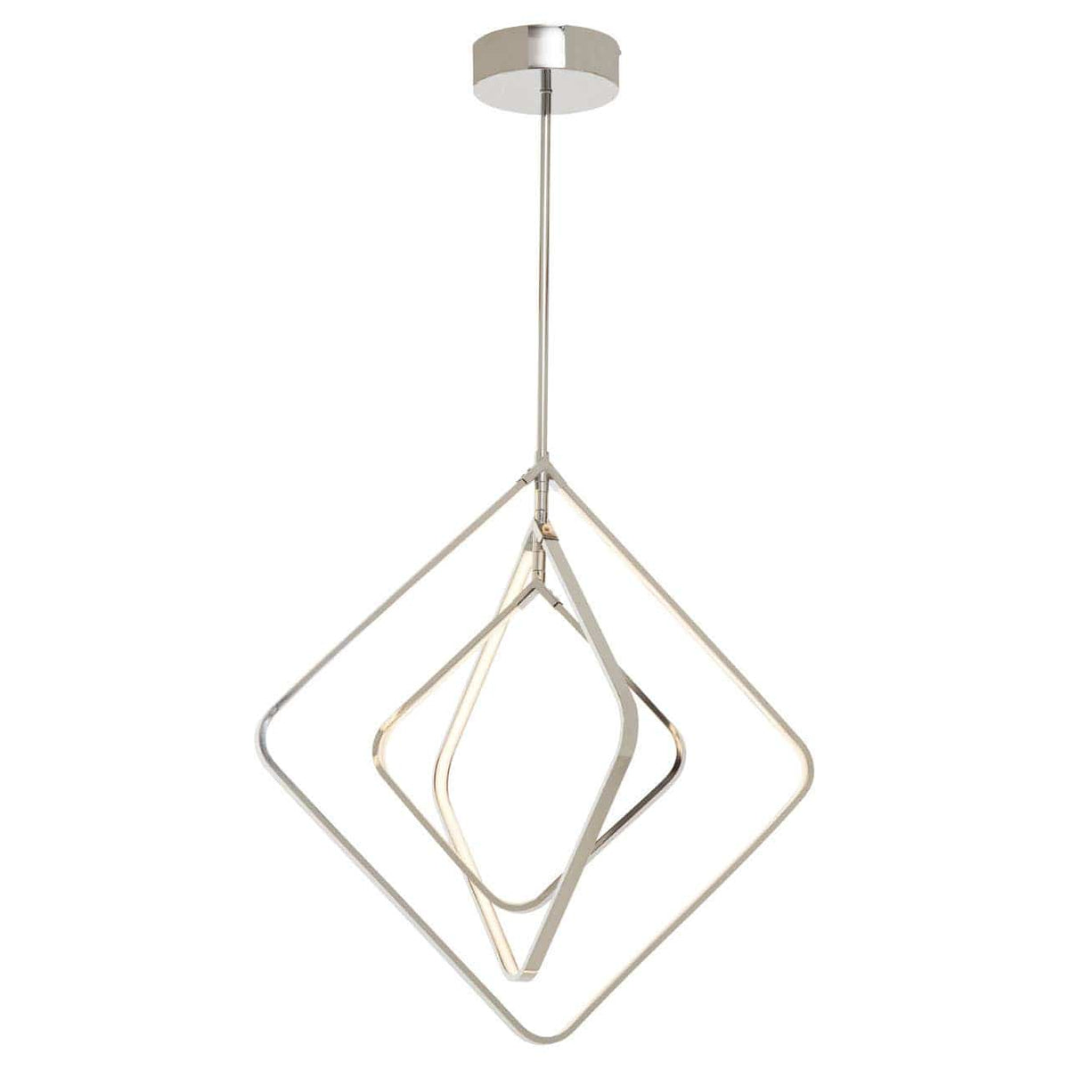 Trieste Small Angular Pendant Light.