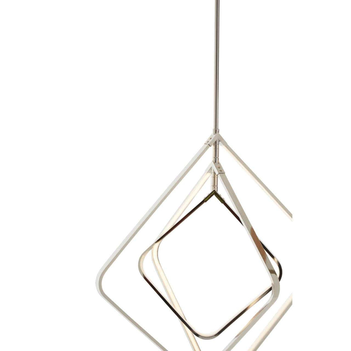 Trieste Small Angular Pendant Light.