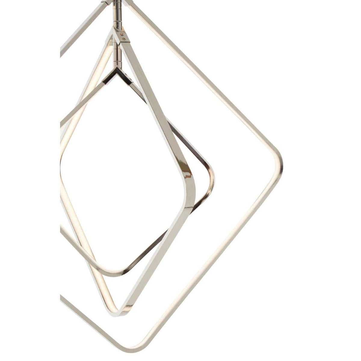 Trieste Small Angular Pendant Light.