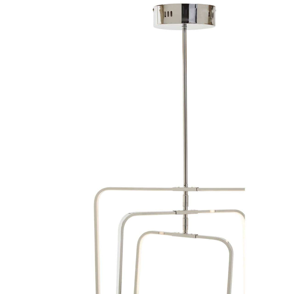 Trieste Small Rectangular Pendant Light.