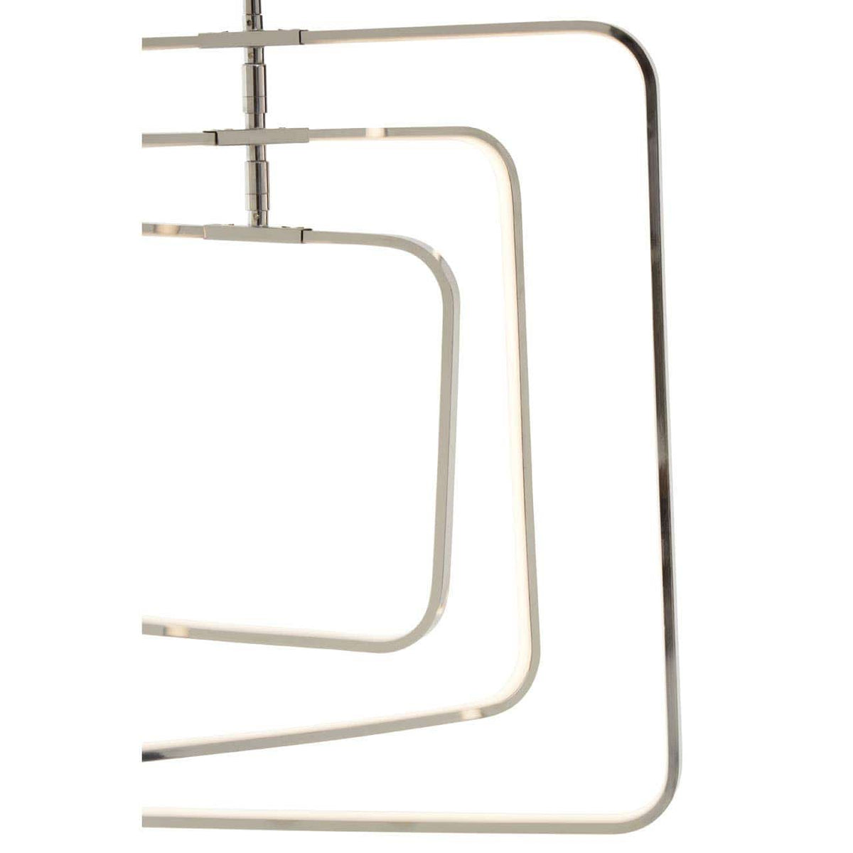 Trieste Small Rectangular Pendant Light.