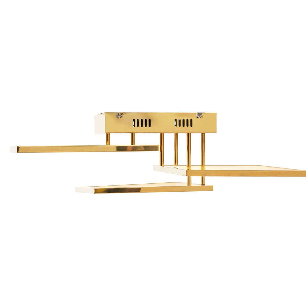 Trieste Three Square Ceiling Light.