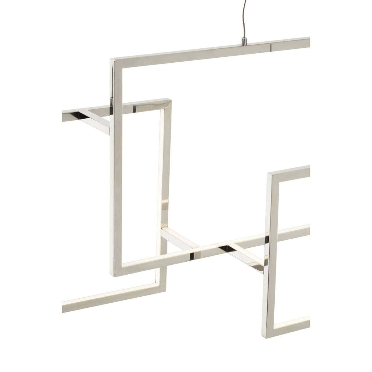 Trieste Three Square Pendant Light.
