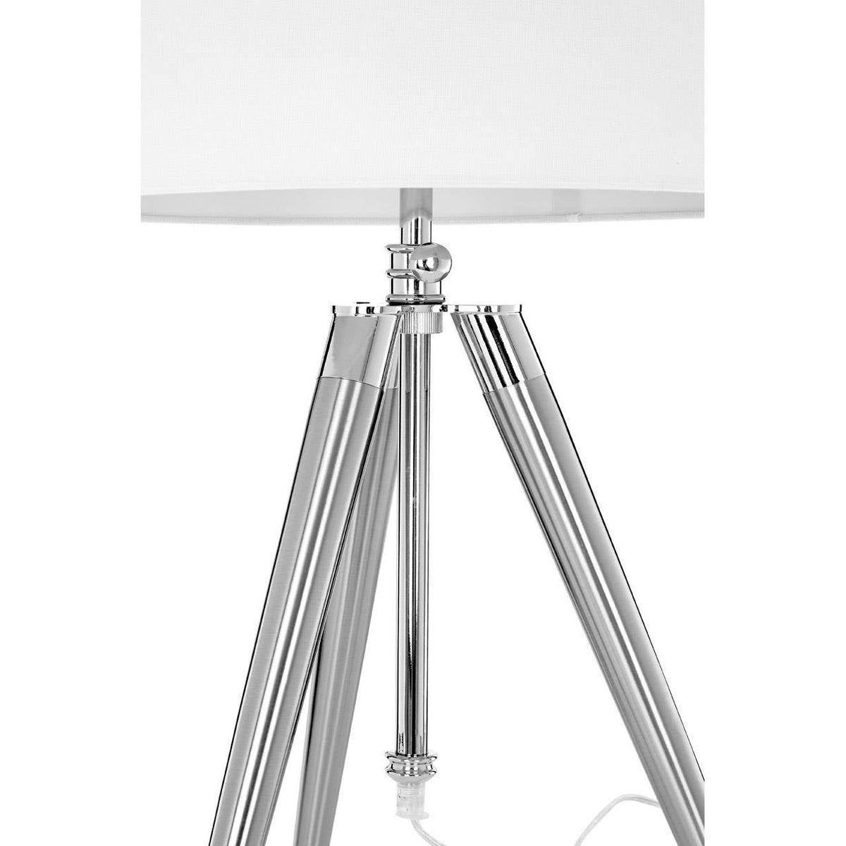 Unique Tripod Table Lamp With Uk Plug.