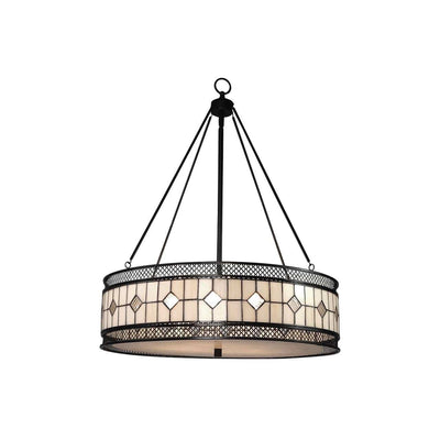 Noosa & Co. Lighting Waldorf Diamond Deco Pendant Light House of Isabella UK