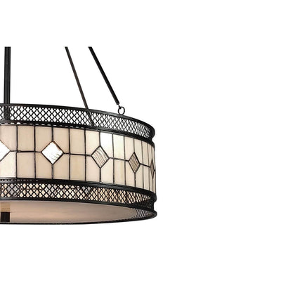 Noosa & Co. Lighting Waldorf Diamond Deco Pendant Light House of Isabella UK