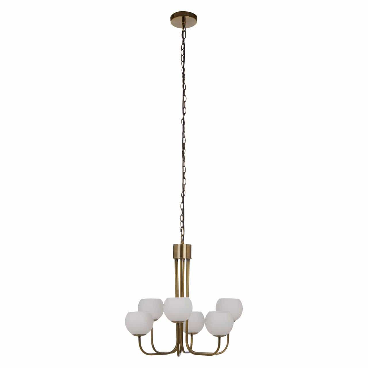 Noosa & Co. Lighting Waylen 6 Arm Chandelier House of Isabella UK