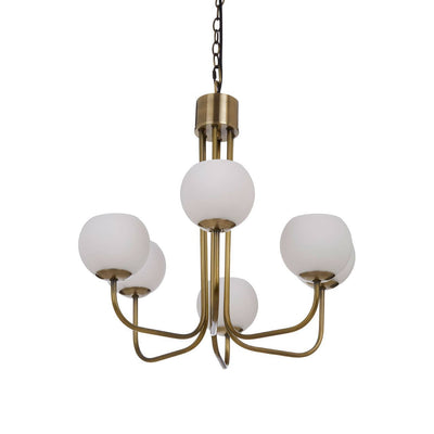 Noosa & Co. Lighting Waylen 6 Arm Chandelier House of Isabella UK