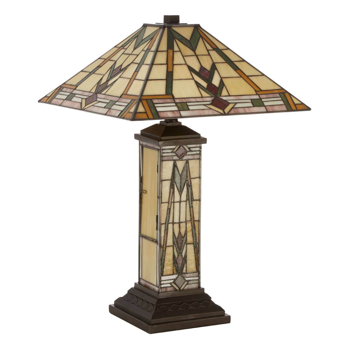 Wisteria Tiffany Table Lamp.