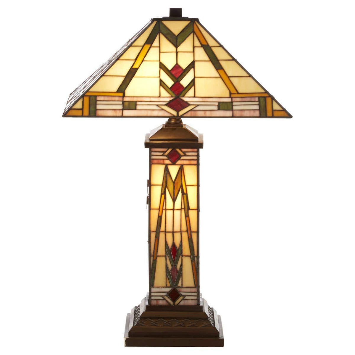Wisteria Tiffany Table Lamp.