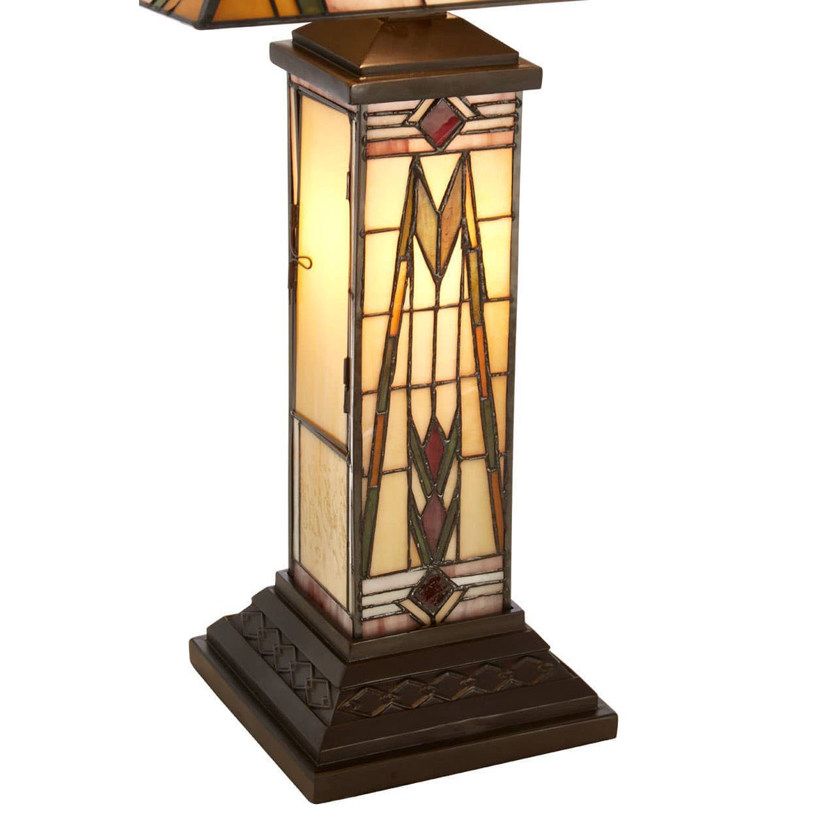 Wisteria Tiffany Table Lamp.
