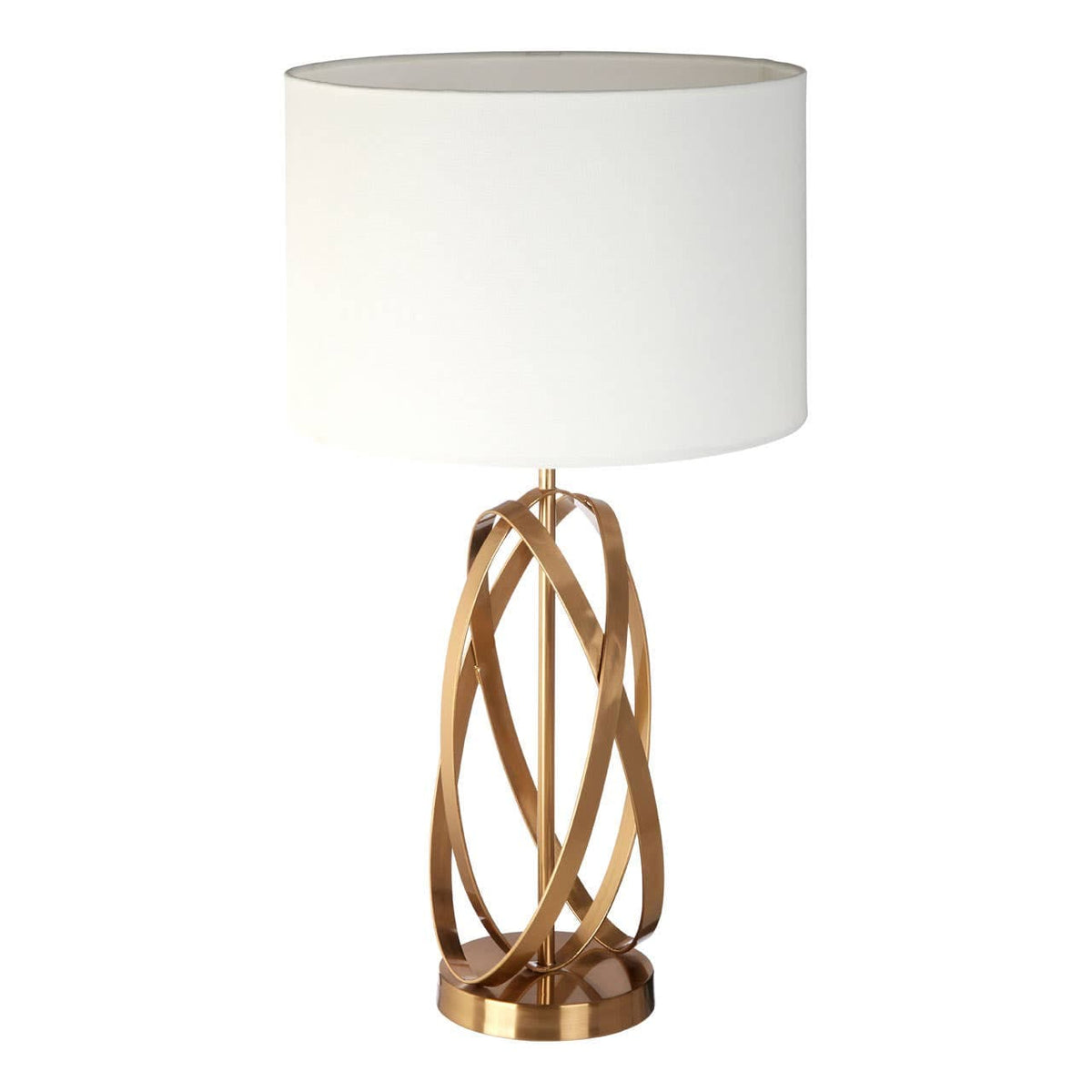 Zaina Gold Cross Table Lamp.