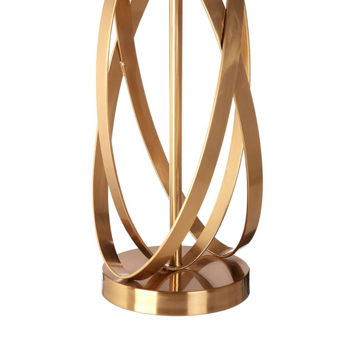 Zaina Gold Cross Table Lamp.