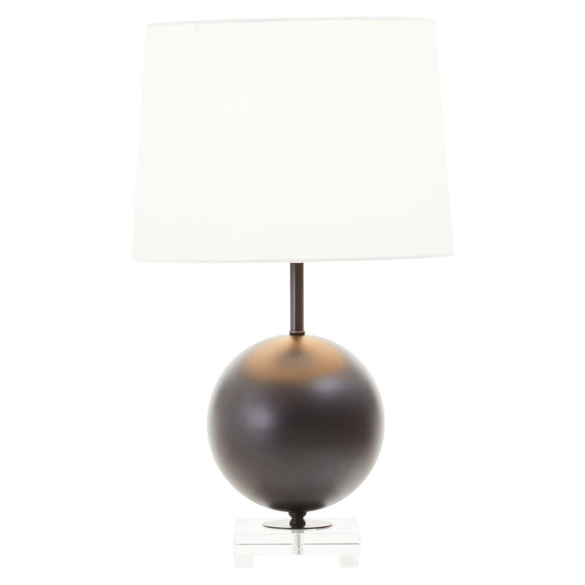 Noosa & Co. Lighting Zena Black Sphere Table Lamp House of Isabella UK