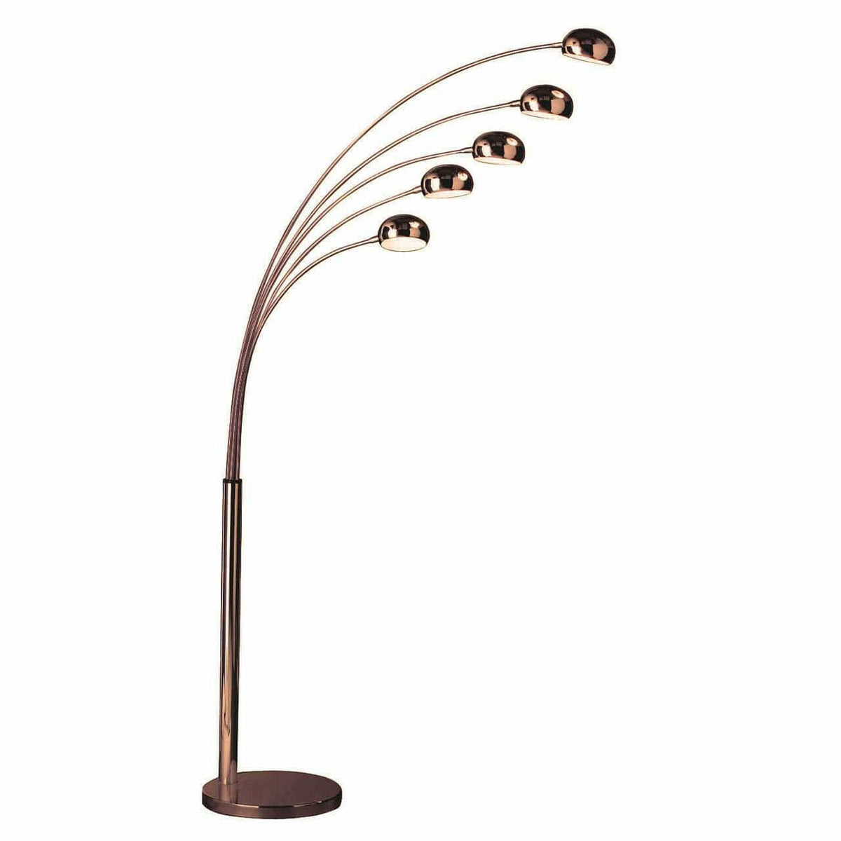 Zeus 5 Arced Lights Floor Lamp.