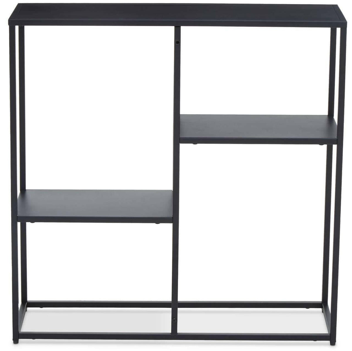Acero Black Metal Multi Shelf Unit.