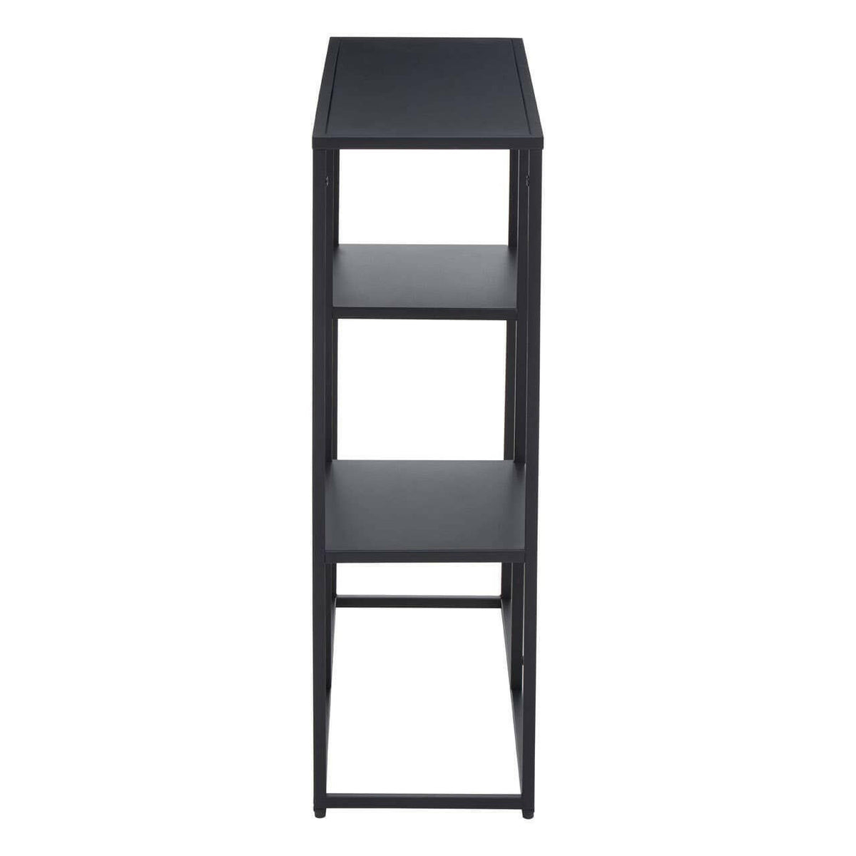 Acero Black Metal Multi Shelf Unit.