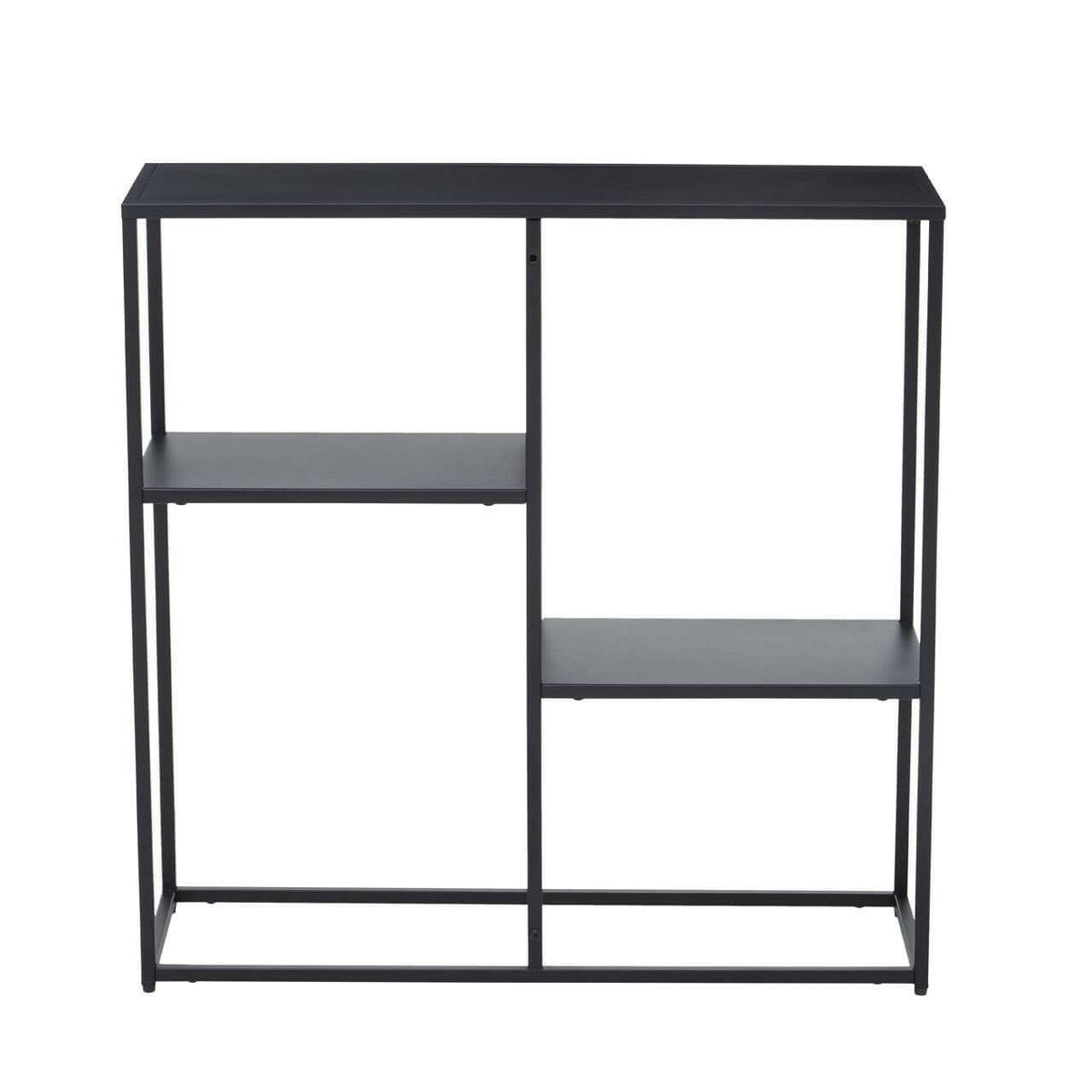 Acero Black Metal Multi Shelf Unit.