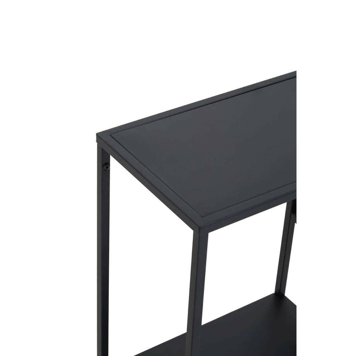 Acero Black Metal Multi Shelf Unit.