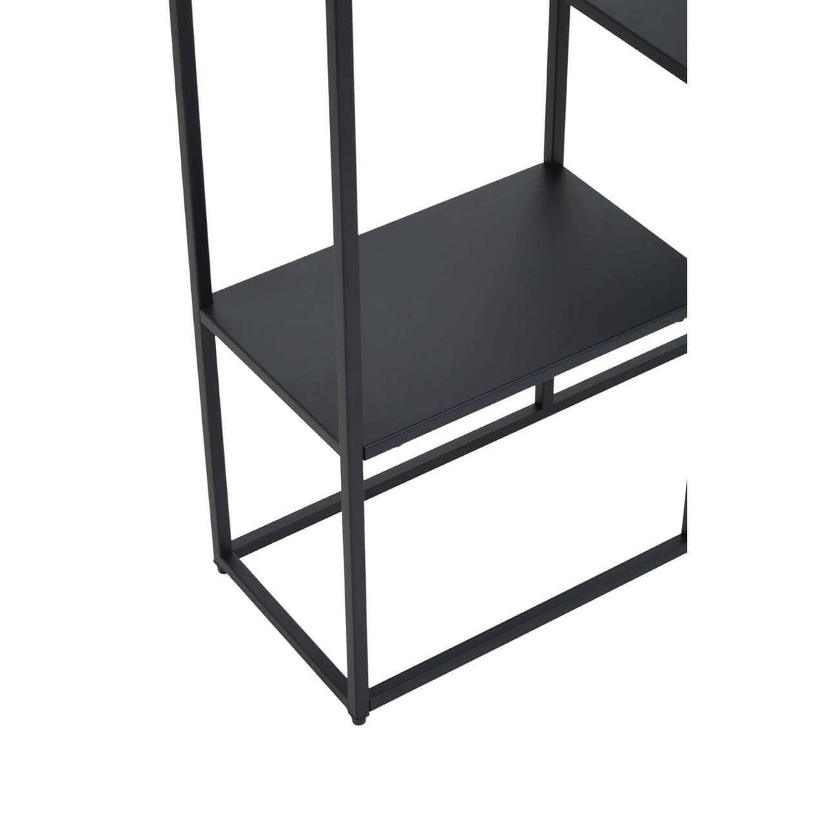 Acero Black Metal Multi Shelf Unit.