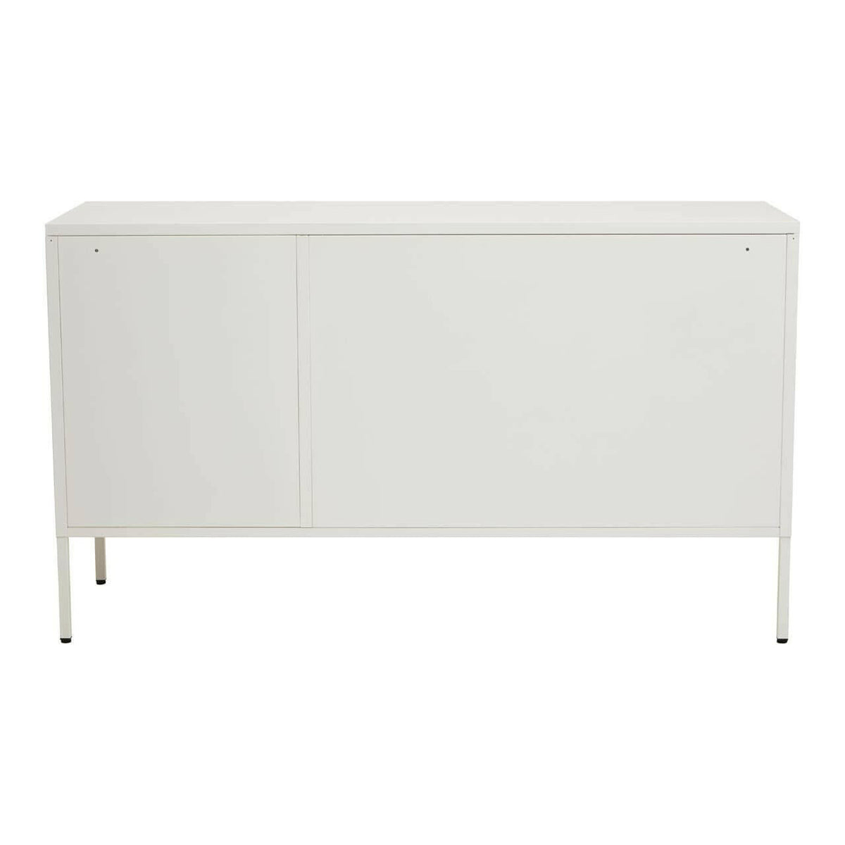 Acier Three Door White Sideboard.