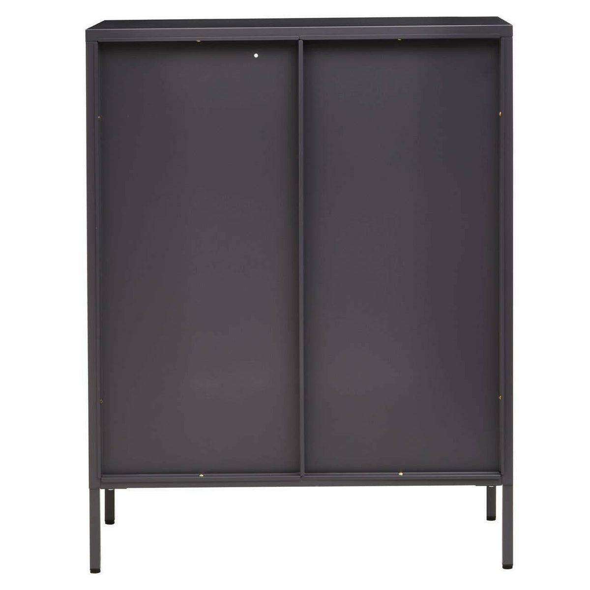 Acier Two Door Grey Cabinet.