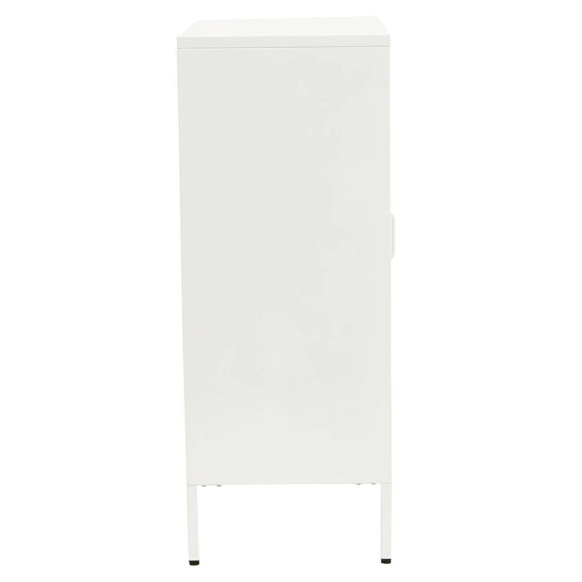 Acier Two Door White Cabinet.