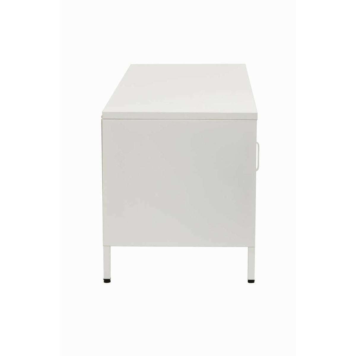 Acier Two Door White Media Unit.