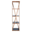 Noosa & Co. Living Ackley 5 Tier Rose Gold Shelf Unit House of Isabella UK